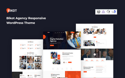 Bikot - Responsief WordPress-thema voor bureaus