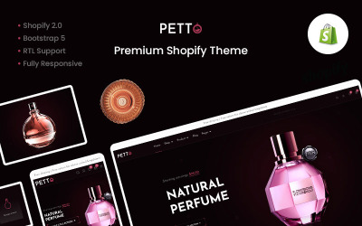 Petto – Prémiové téma Shopify pro parfémy a kosmetiku