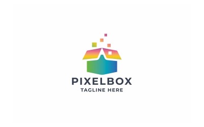 Professioneel Pixel Box-logo