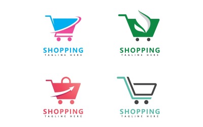 Modèle de conception de logo vectoriel commercial V10