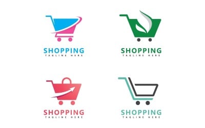 Modello di progettazione di logo di vettore di acquisto V10
