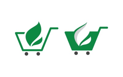Shopping Vector Logo Design Template V6