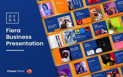 Fiera – бізнес-шаблон PowerPoint