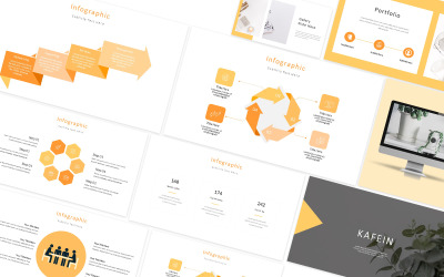 Kafein Clean Powerpoint Template