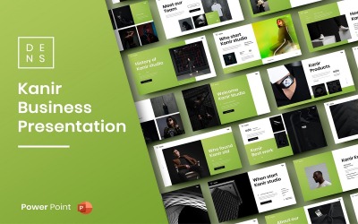 Kanir – Biznes Szablon PowerPoint