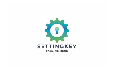 Professional Setting Key Logo