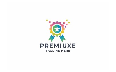 Professionelles Pixel-Premium-Logo