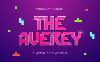 Averey Playful Display Font