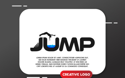 Kreativ logotypdesign Premium vektormall