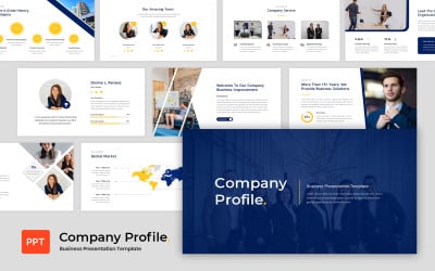 Clearly - Business Presentation PowerPoint Template