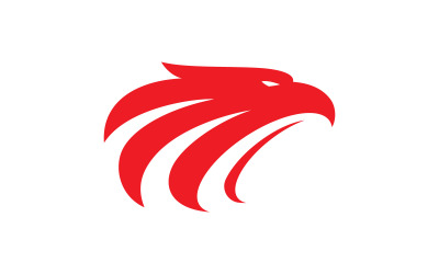 Eagle Head Vector Logo Design Template V1