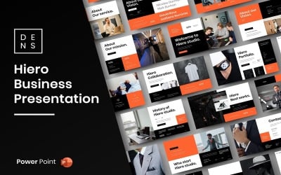 Иеро – Шаблон бизнес-презентации PowerPoint