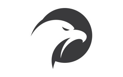 Adlerkopf-Vektor-Logo-Design-Vorlage V5