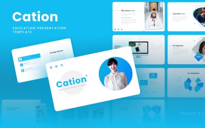 Cation – Education School Google Slides sablon