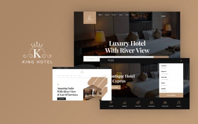 KingGO - Otel Rezervasyonu Joomla 6 Şablonu