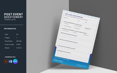 Post Event Questionnaire Template