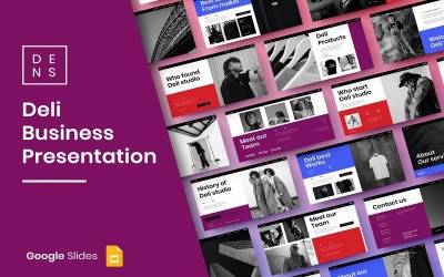 Delia - 商务 Google 幻灯片模板