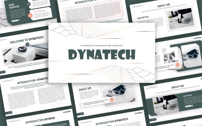 Dynatech技术多用途的PowerPoint演示模板