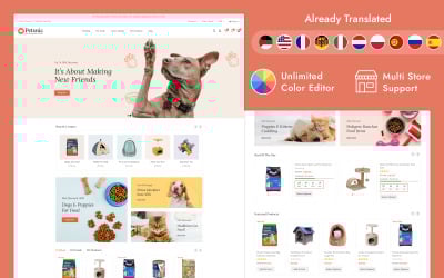 Petsnic - Pet Care, Pet Shop Prestashop Responsive Theme