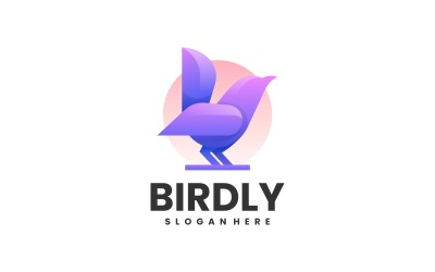 Ptak Gradient Logo Styl Vol.2
