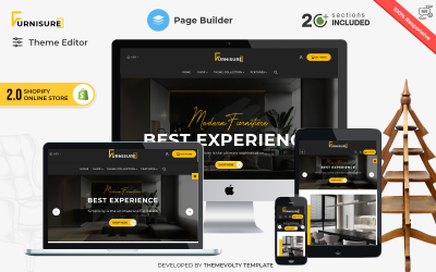Víceúčelový obchod s nábytkem Shopify 2.0