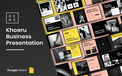 Sinta - Modello di diapositiva Google aziendale