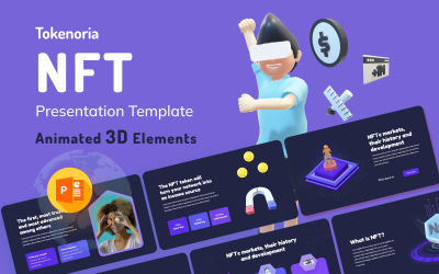 Tokenoria NFT – PowerPoint演示模板