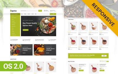 Paprica - Spice Store Shopify 2.0 Responsief thema