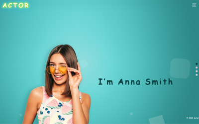 3wart – Html-Site-Vorlage für Schauspieler / Künstler