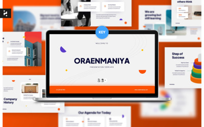 Oraenmaniya Geschäftsmarketing Keynote