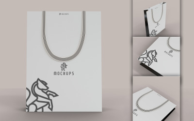 Набор Мокапов Сумок для Покупок