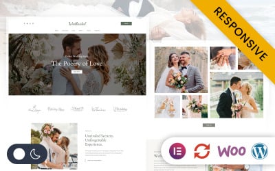 Wedbridal - 婚礼策划 Elementor Wordpress 响应式主题