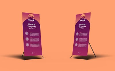 X Banner Mockup Template 02 #269086 - TemplateMonster