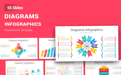 Diagrammes Infographie Modèle PowerPoint