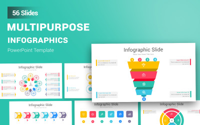 Uniwersalny - infogarphics Szablon PowerPoint