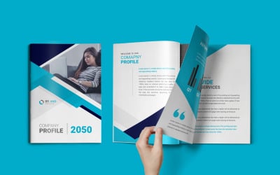 Brochure sur la proposition commerciale du profil de l&amp;#39;entreprise