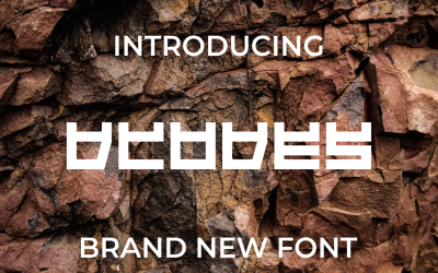 DCODES Lettertype Nieuw merk San serif