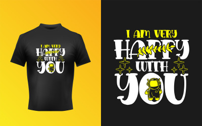 Modèle de vecteur de t-shirt d&amp;#39;autocollant de typographie premium créatif