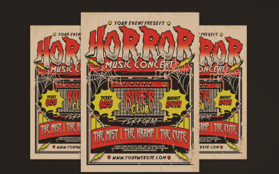 Concert de musique d&amp;#39;horreur rétro
