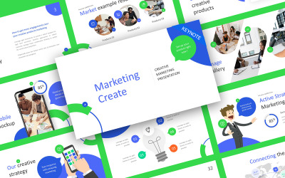 Marketing Create Real Marketing Keynote Template