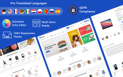 Bigsoho – Többcélú Mega Store Prestashop reszponzív téma