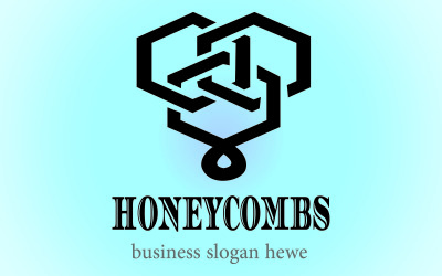 Plaque d&amp;#39;équipe Honeycombs Logo