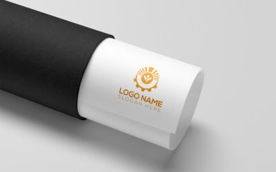 Технологія логотип дизайн шаблон V2