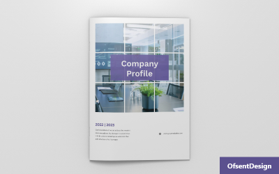 Diseño de folletos | Diseño de perfil de empresa