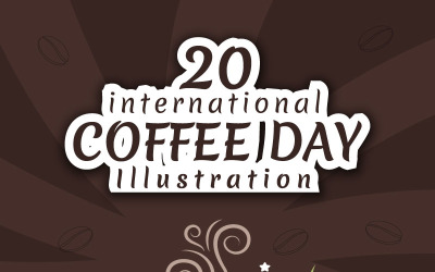 20 Illustration de la Journée internationale du café