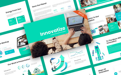 Inovovat obchodní kreativní šablonu PowerPoint