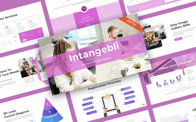 Intangebli Business PowerPoint šablony