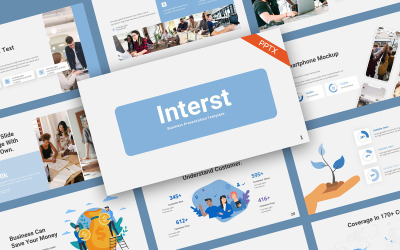 Interst Business PowerPoint šablony