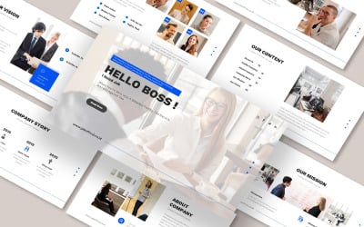 Picth Deck Business Presentation Plantilla de diapositivas de Google