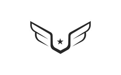 Wings Vector Logo Design Template V2